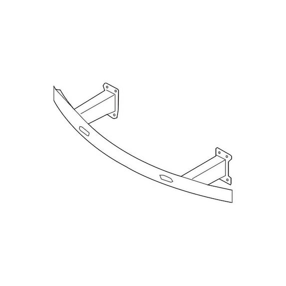 New Genuine BMW Carrier Bumper Front (2009-2016) OE 51117223635