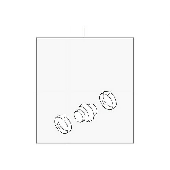 New Genuine BMW Coolant Hose Without Hose Cl (2010-2017) OE 17127610704