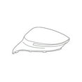 thumbnail image 1 of New Genuine BMW Cover Exterior Mirror Left (2014-2020) OE 51167393265, 1 of 10