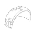 thumbnail image 1 of New Genuine BMW Cover Wheel Housing Front (1995-2001) OE 51718150290, 1 of 7
