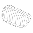 thumbnail image 1 of New Genuine BMW Grille W Chrome Frame Left (2010-2013) OE 51137157275, 1 of 10