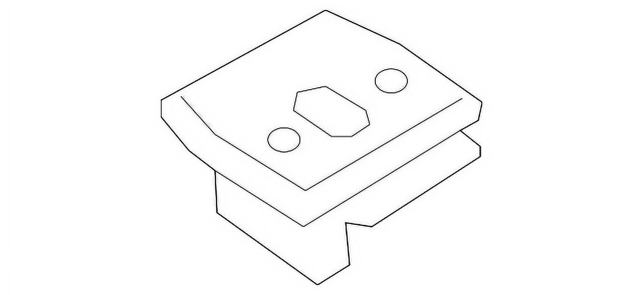 New Genuine BMW Hinge Bracket Floor Carpet (2015-2018) OE 