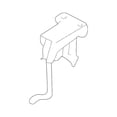 thumbnail image 1 of New Genuine BMW Hood Catch (1997-2003) OE 51238172164, 1 of 10