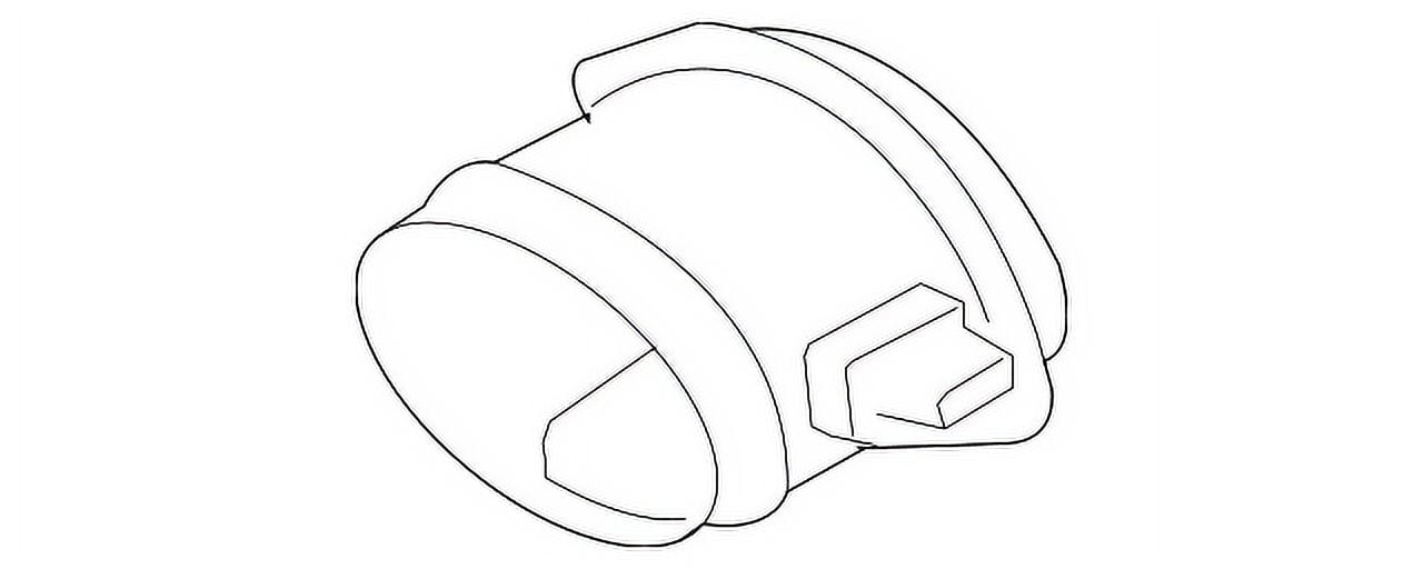 New Genuine BMW Hot Film Air Mass Meter (20072010) OE 13627548103