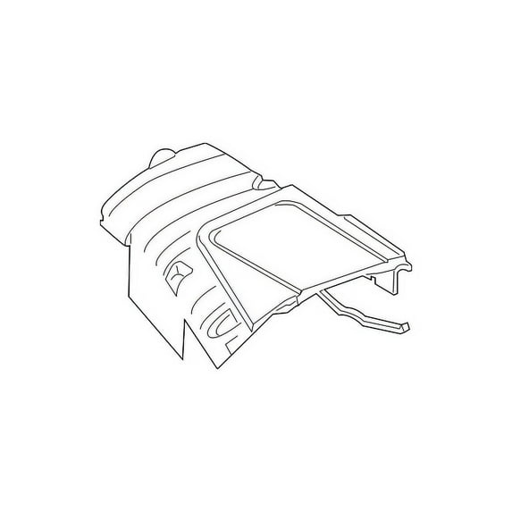 New Genuine BMW Left Rod Assembly Cover (2004-2010) OE 51437144243