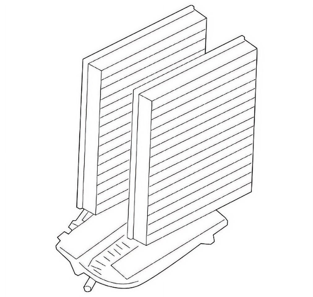 New Genuine BMW Microfilter Activated Carbon (20092019) OE