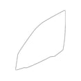 thumbnail image 1 of New Genuine BMW Side Window Green Door Front (1999-2005) OE 51338196025, 1 of 10