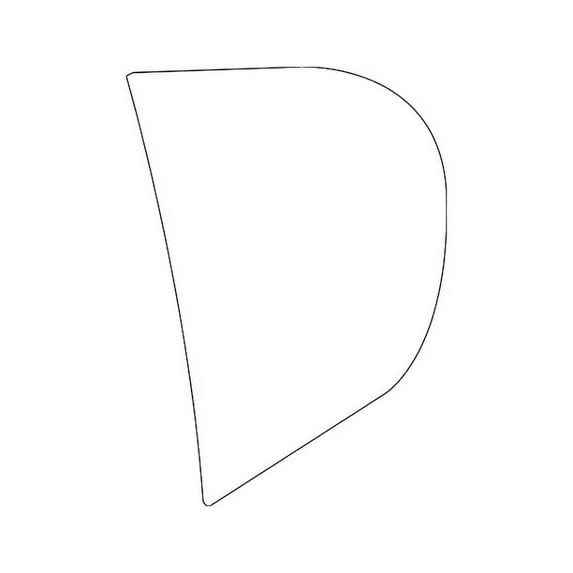 New Genuine BMW Side Window Rigid Rear Lef (2012-2018) OE 51357269553