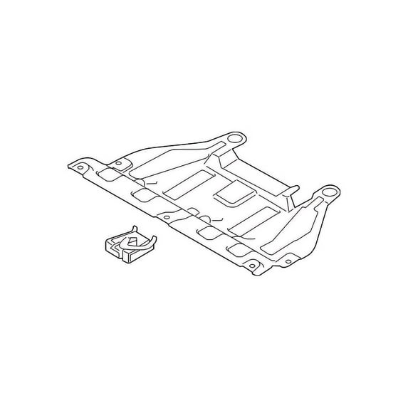 New Genuine BMW Under-ride Protection (2012-2020) OE 31146850067