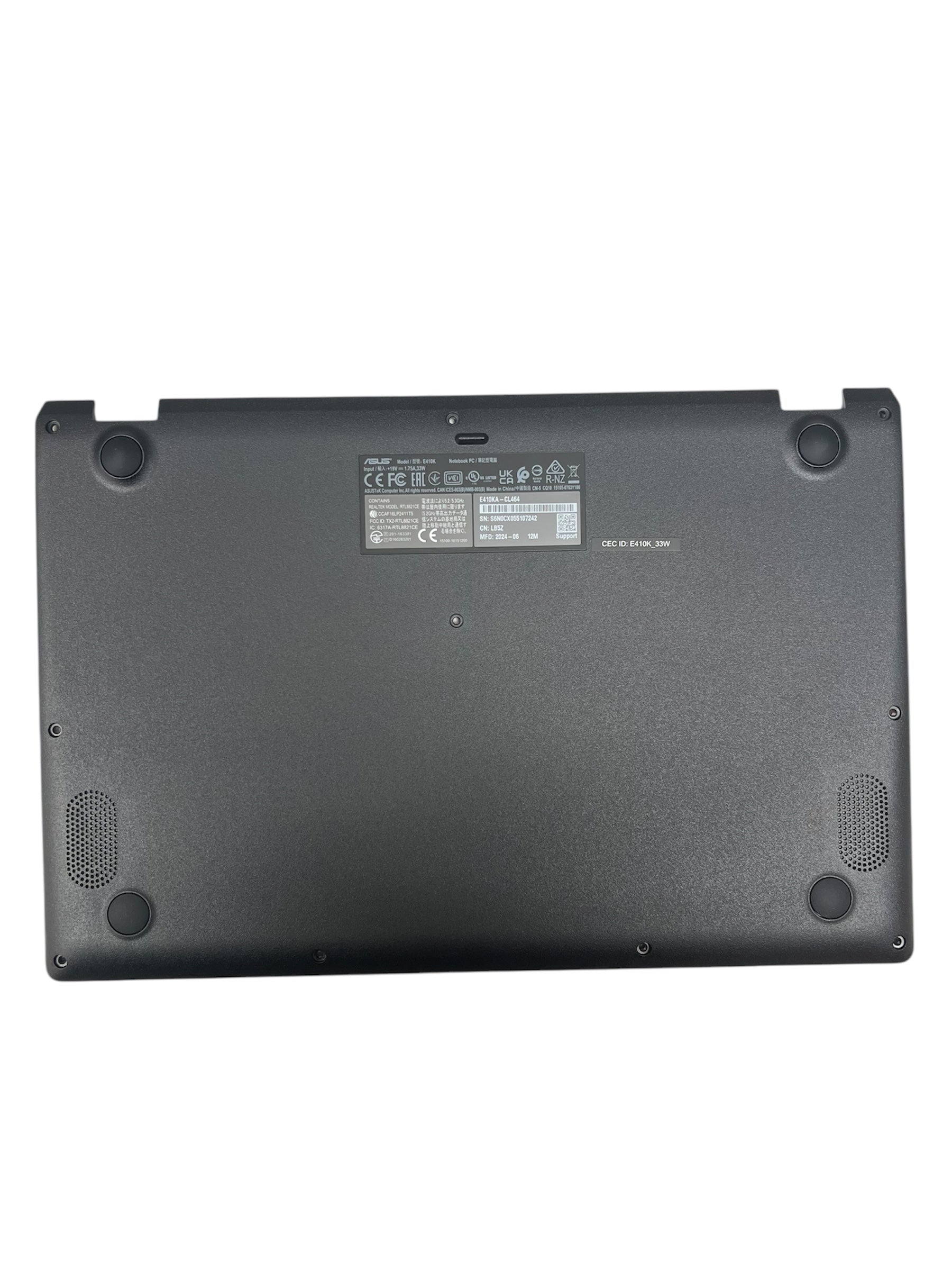 New Genuine Bottom Base for Asus E410KA-CL464 3CBKIBAJN30 - Walmart.com