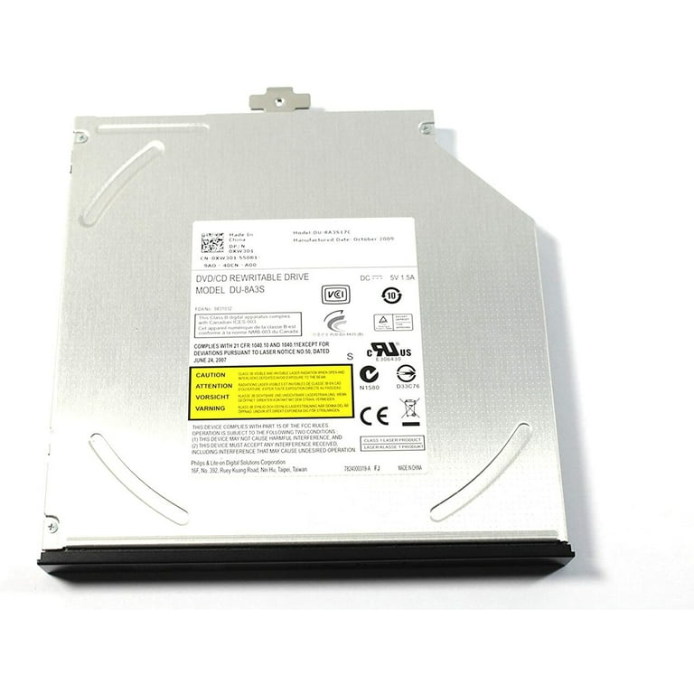 New Genuine Dell Latitude E6400 Optical Drive DU-8A3S XW301