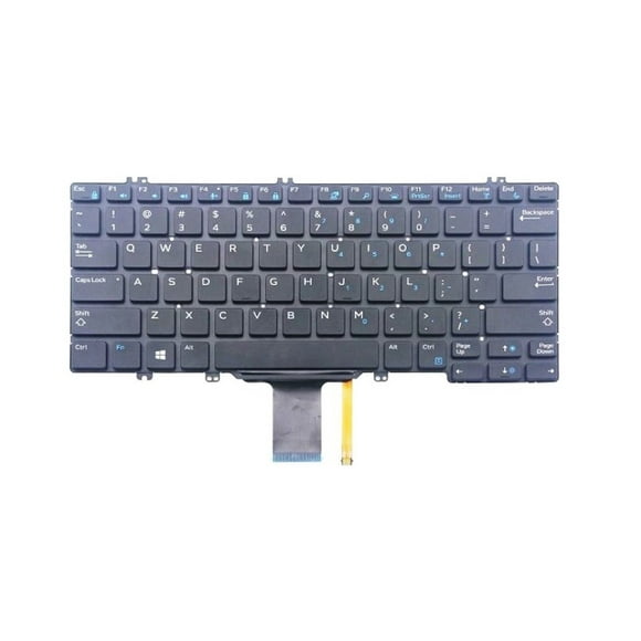 New Genuine Dell Latitude E7280 Backlit US Keyboard 00NPN8 0NPN8