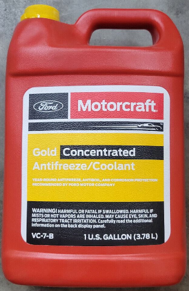 New Genuine Ford Antifreeze Coolant Fluid 3 Gallons Gold Concentrated