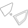 thumbnail image 1 of New Genuine Ford Glass Quarter Window (2013-2017) OE CJ5Z-7829710-D, 1 of 9