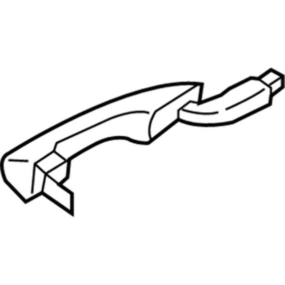 New Genuine Ford Handle Assy Door Outer (2015-2019) OE JS7Z-5426605-CAPTM