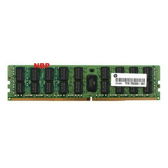 New Genuine HP 16GB PC4-17000 2133MHz DIMM Memory Module 752369-581