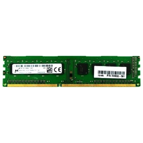 New Genuine HP 4GB PC3-14900U UDIMM Memory Module 733032-581
