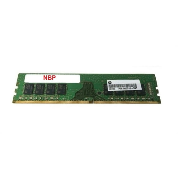 New Genuine HP 8GB PC4-19200 DIMM Memory Module 900316-591