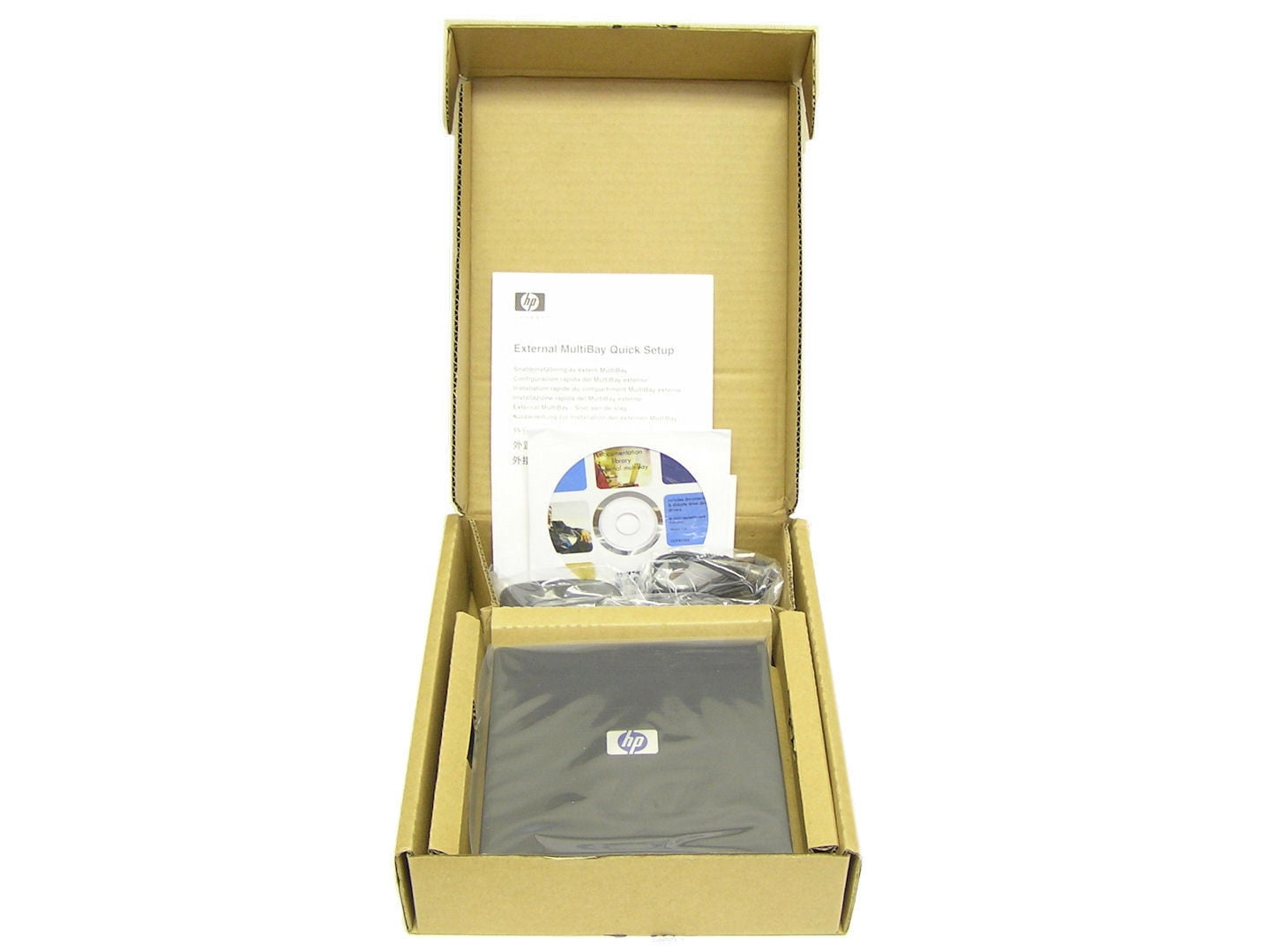 New Genuine HP Compaq External USB 2.0 Multibay Cradle DC373B DC373A ...
