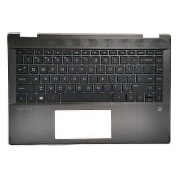New Genuine HP PAVILION X360 14-DH2075CL Palmrest Touchpad Keyboard L51114-001