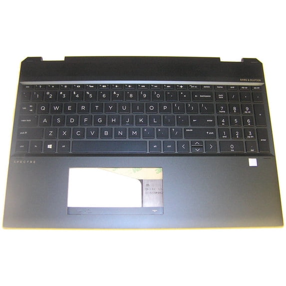 Clavier AZERTY De Remplacement Pour HP Spectre X360 15-DF - Sans Rétroéclairage, Neuf Sous Blister