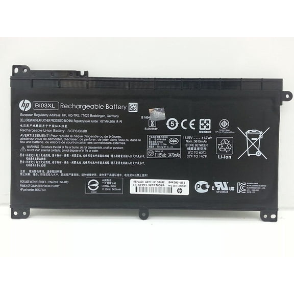 New Genuine HP Stream 14-AX Pavilion M3-U 11.55V 41.7Wh Battery BI03XL