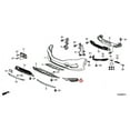 thumbnail image 1 of New Genuine Honda Accord Front Bumper Fog Light Cover Trim Left OE 71112T2FA51, 1 of 9