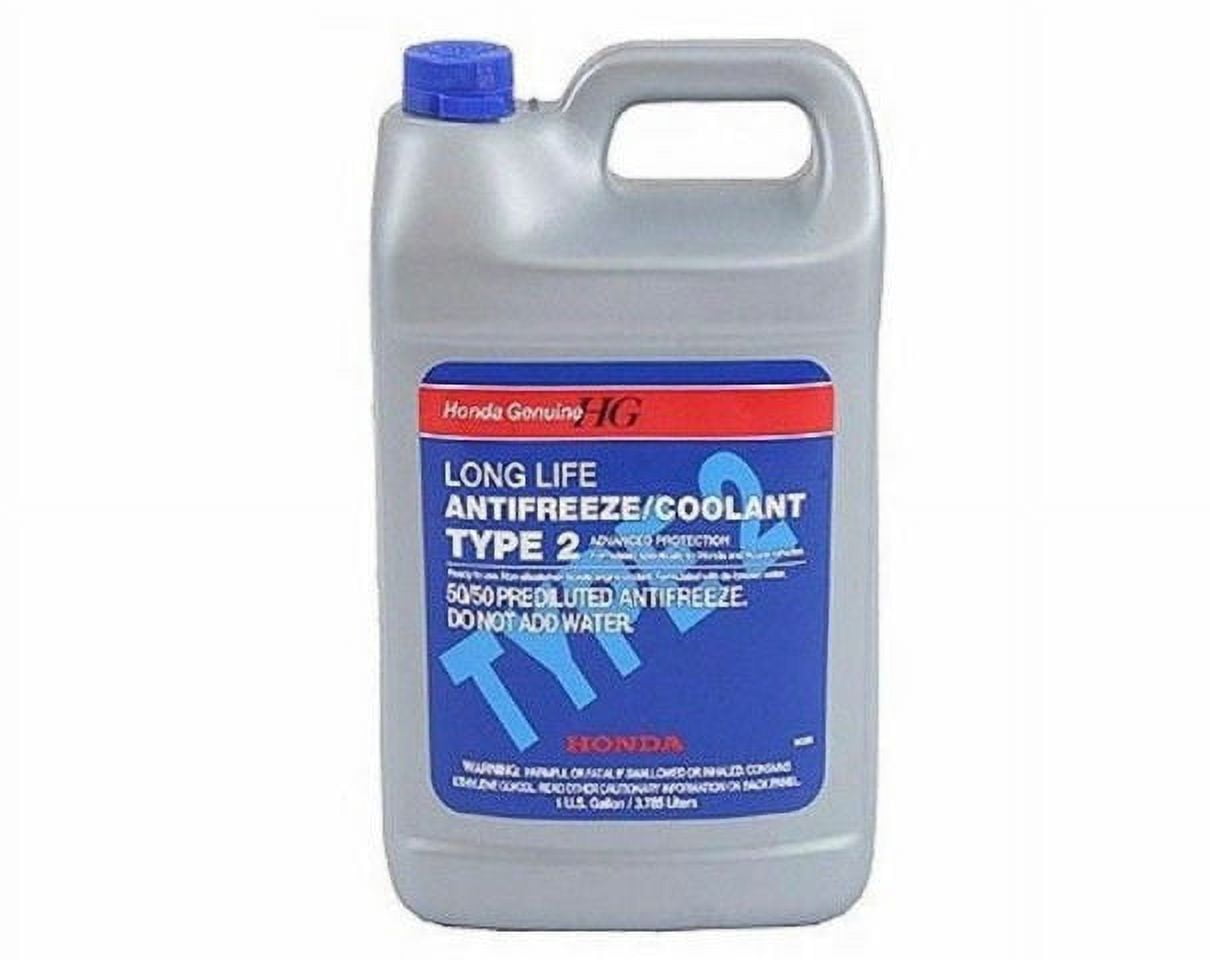 New Genuine Honda Engine Coolant Antifreeze Gallon TYP2 Blue OE