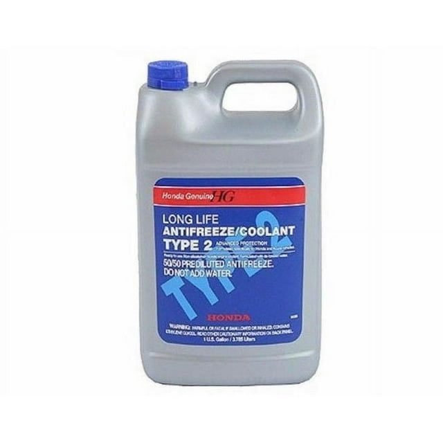 New Genuine Honda Engine Coolant Antifreeze Gallon TYP2 Blue OE