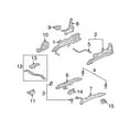 thumbnail image 1 of New Genuine Honda S2000 Seat Track Cover Trim Reclining Right OE 81238S2AA51ZA, 1 of 9