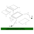thumbnail image 1 of New Genuine Infiniti Sunroof Drain Hose Plug OE 74816JU40B, 1 of 10