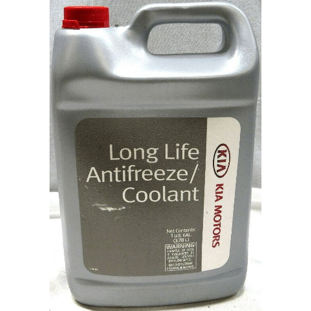 KIA Genuine Coolant Antifreeze Pink, 1 Gallon OE UM020CH263 New and Direct Replacement
