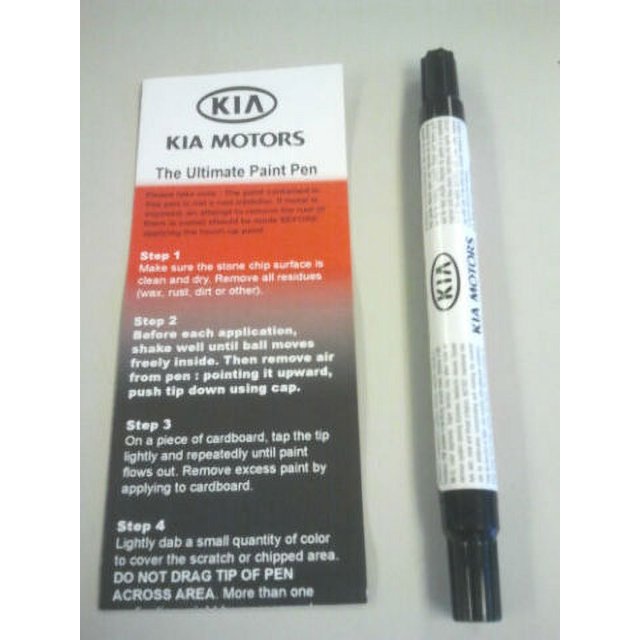 New Genuine Kia Touchup Paint Pen Stick Snow White OE UA011TU5014SWPA