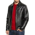 thumbnail image 1 of New Genuine Lambskin Leather Designer Jacket Motorcycle Biker Men's S M L XL A150, 1 of 3