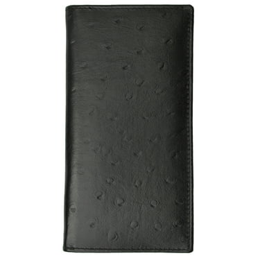 Genuine cowhide leather simple basic check Book cover 156 CF - Walmart.com