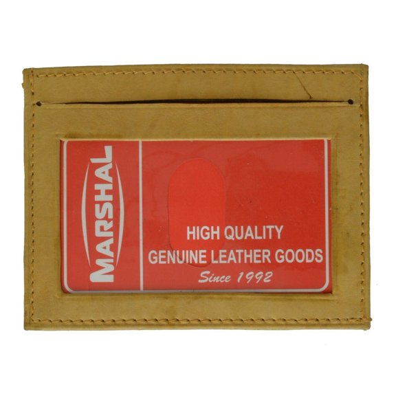 New Genuine Leather Slim Card Holder Wallets For Men - Minimalist