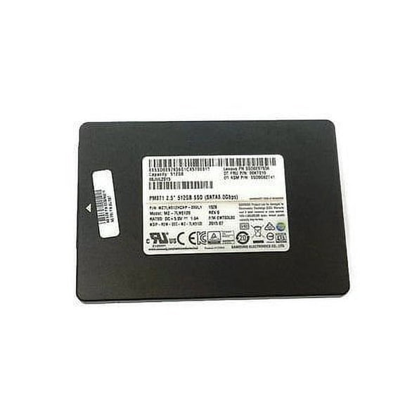 New Genuine Lenovo 512GB SSD Hard Drive 2,5" 7mm SATA6G,SAMSG,STD 00KT022