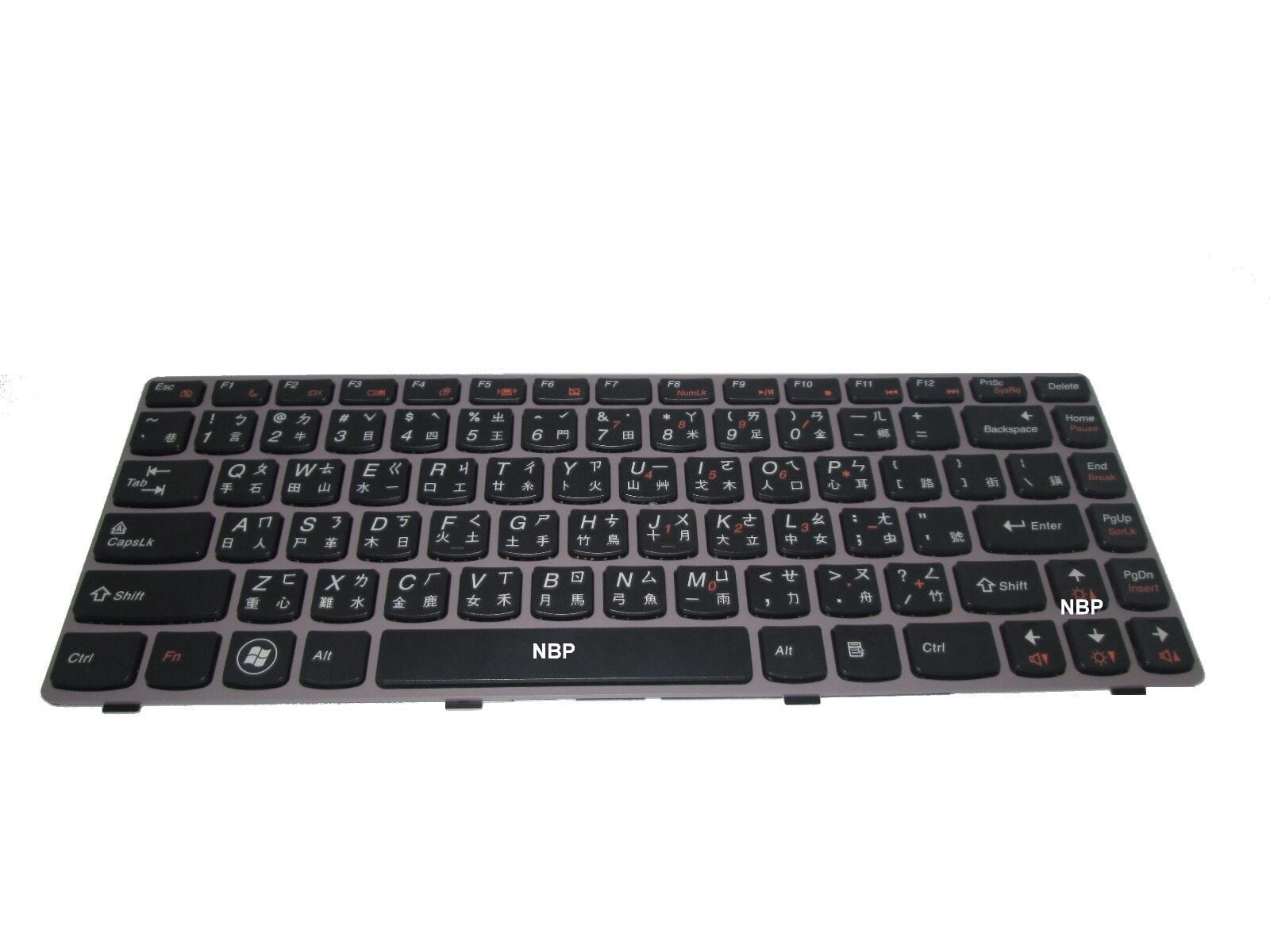 Taiwanese Computer Keyboard New Genuine Lenovo G580 G585 G580A G585A Keyboard Chinese Engli Taiwan ...
