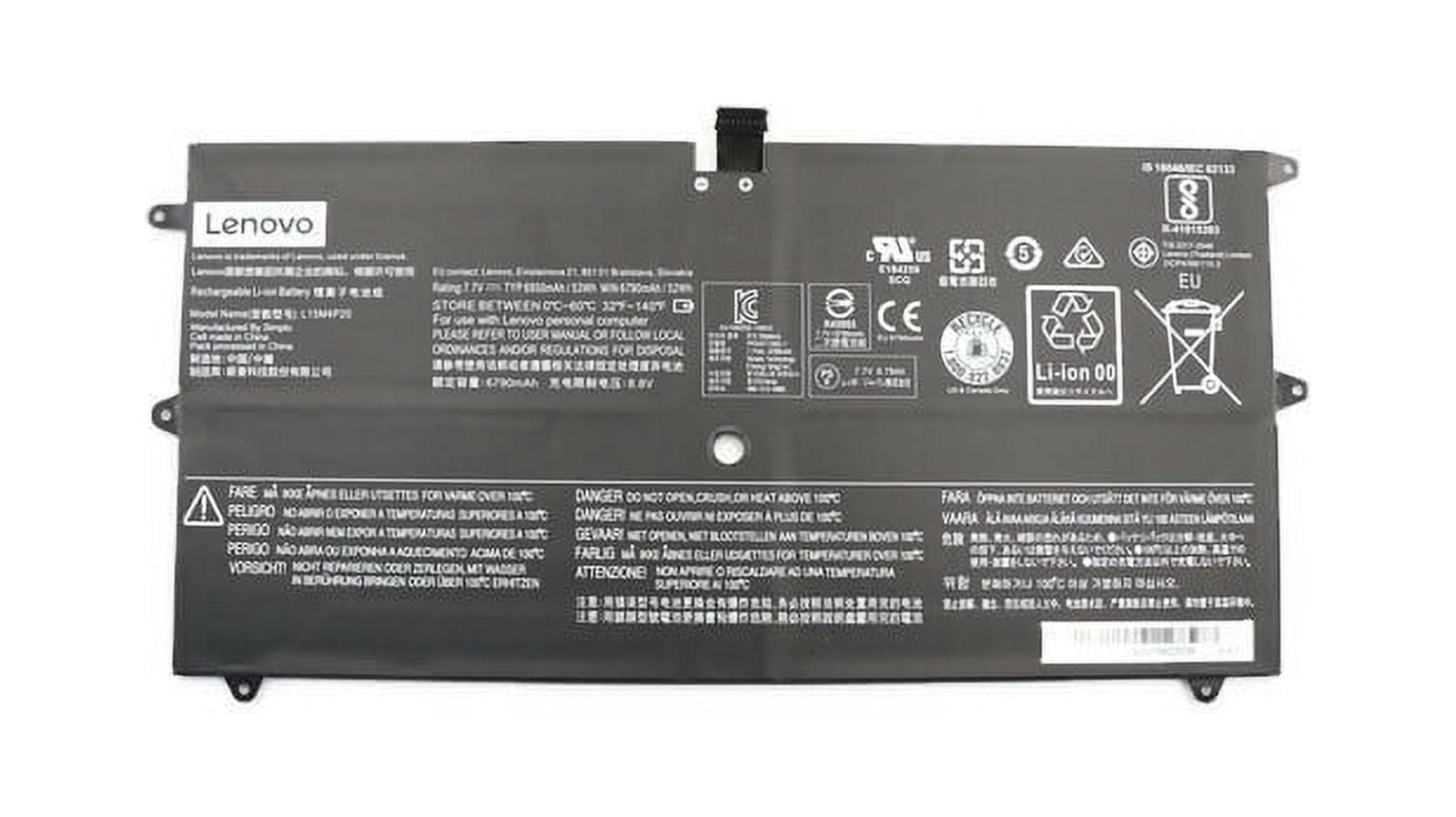 New Genuine Lenovo Ideapad Yoga 900S-12ISK 7.7V 53Wh 4cell Battery 