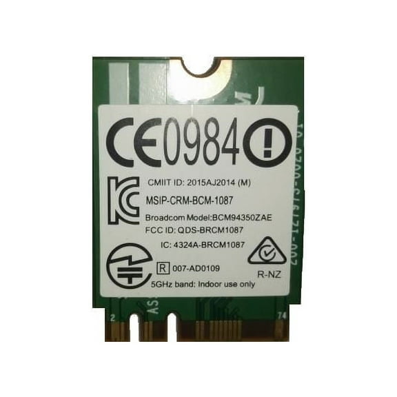 New Genuine Lenovo Legion Y720T-34ASU 2*2ac+BT4.x PCIE M.2 WLAN Module 01AX752