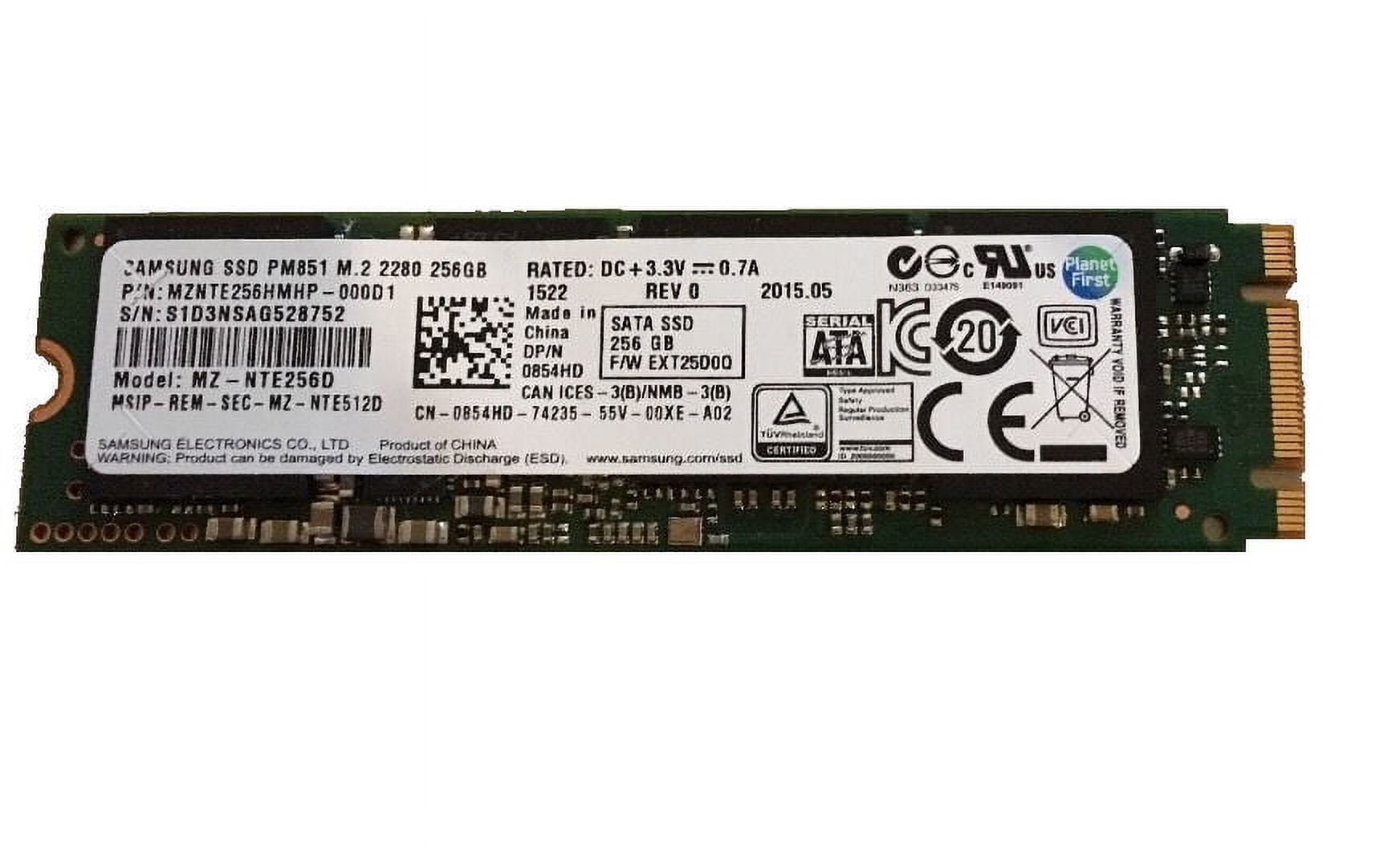 New Genuine Hard Drive For Lenovo 256GB Solid State Drive SSD 2.5