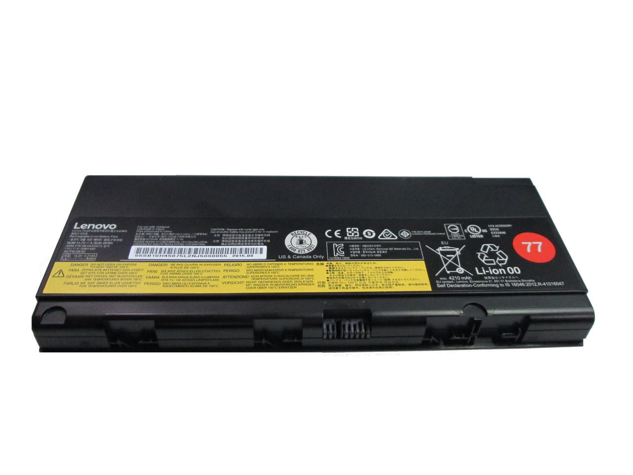 New Genuine Lenovo ThinkPad P50 6 Cell Battery 00NY491: Electronics ...