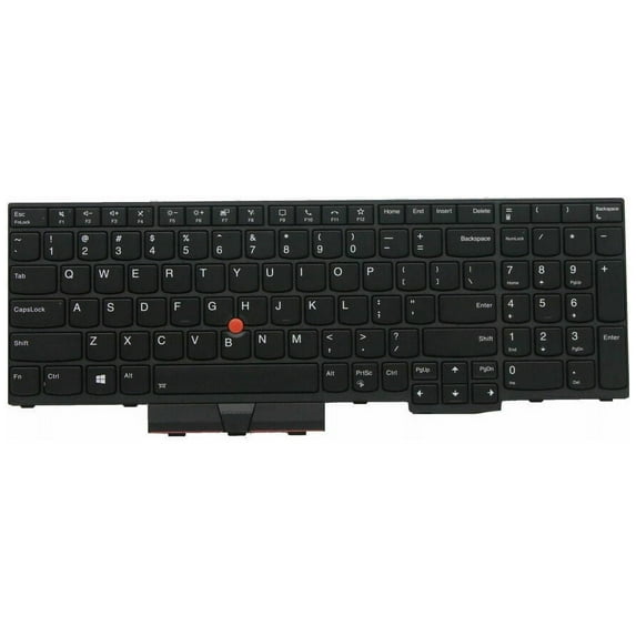 New Genuine Lenovo Thinkpad L15 L15 2nd Gen US Backlit Keyboard 5N20W68253