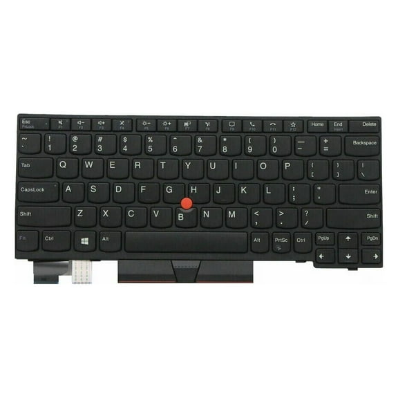 New Genuine Lenovo Thinkpad X13 L13 Series US Non Backlit Keyboard 5N20V43001