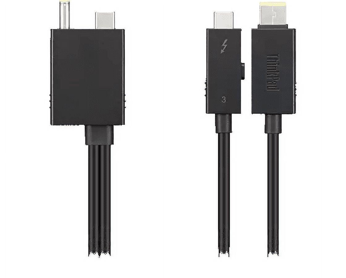 New Genuine Lenovo Thunderbolt 4 Split TBT Cable 0.7M