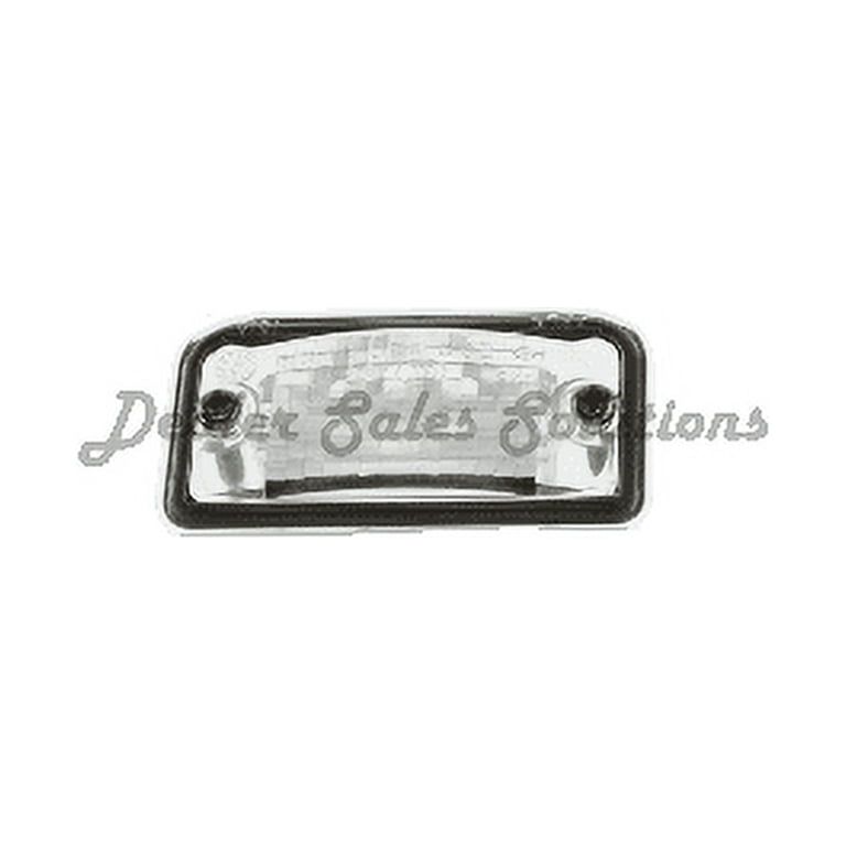 Genuine Mercedes-Benz Rear License Plate Lamp Light Lens (2003