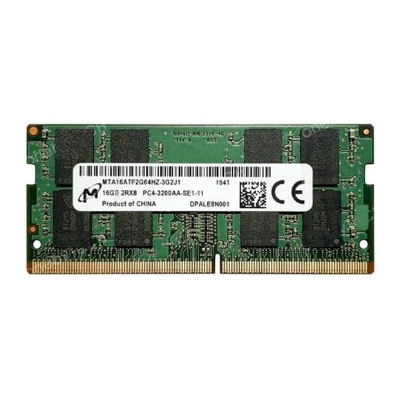 New Genuine Micron 16GB PC4-25600 3200AA SoDimm Memory MTA16ATF2G64HZ-3G2J1