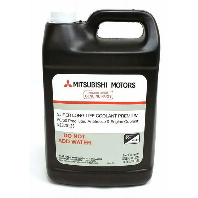 Mitsubishi Genuine Long Life Radiator Fluid/Antifreeze Coolant Blue, 1