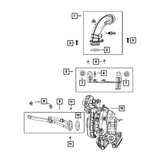 New Genuine Mopar Seal 2020-2023 OE 68490039AA