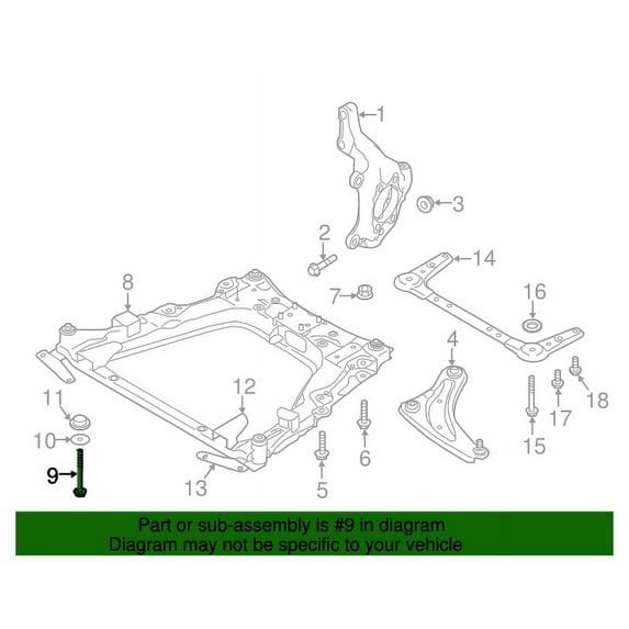 New Genuine Nissan Bolt OE 54459EN01B